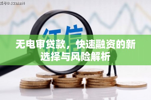 曲阳无电审贷款，快速融资的新选择与风险解析