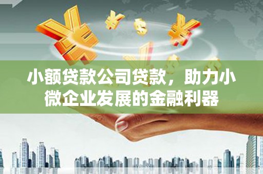 曲阳小额贷款公司贷款，助力小微企业发展的金融利器