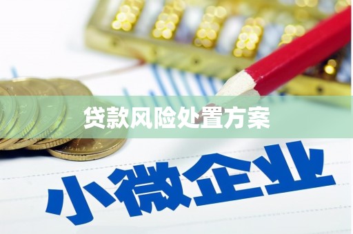 曲阳贷款风险处置方案