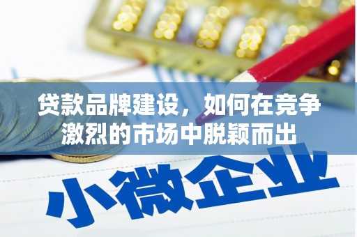 曲阳贷款品牌建设，如何在竞争激烈的市场中脱颖而出