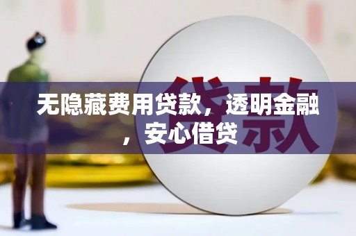 曲阳无隐藏费用贷款，透明金融，安心借贷