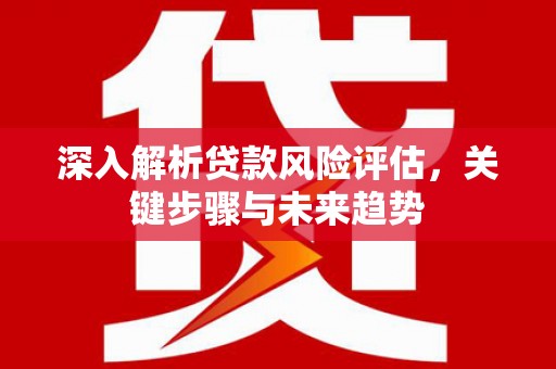 曲阳深入解析贷款风险评估，关键步骤与未来趋势