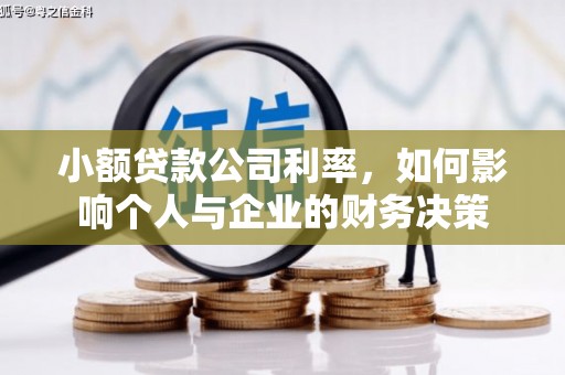 曲阳小额贷款公司利率，如何影响个人与企业的财务决策