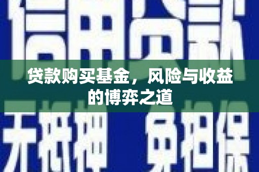 曲阳贷款购买基金，风险与收益的博弈之道