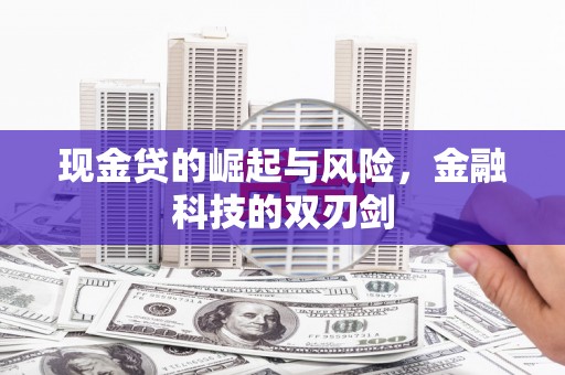 曲阳现金贷的崛起与风险，金融科技的双刃剑